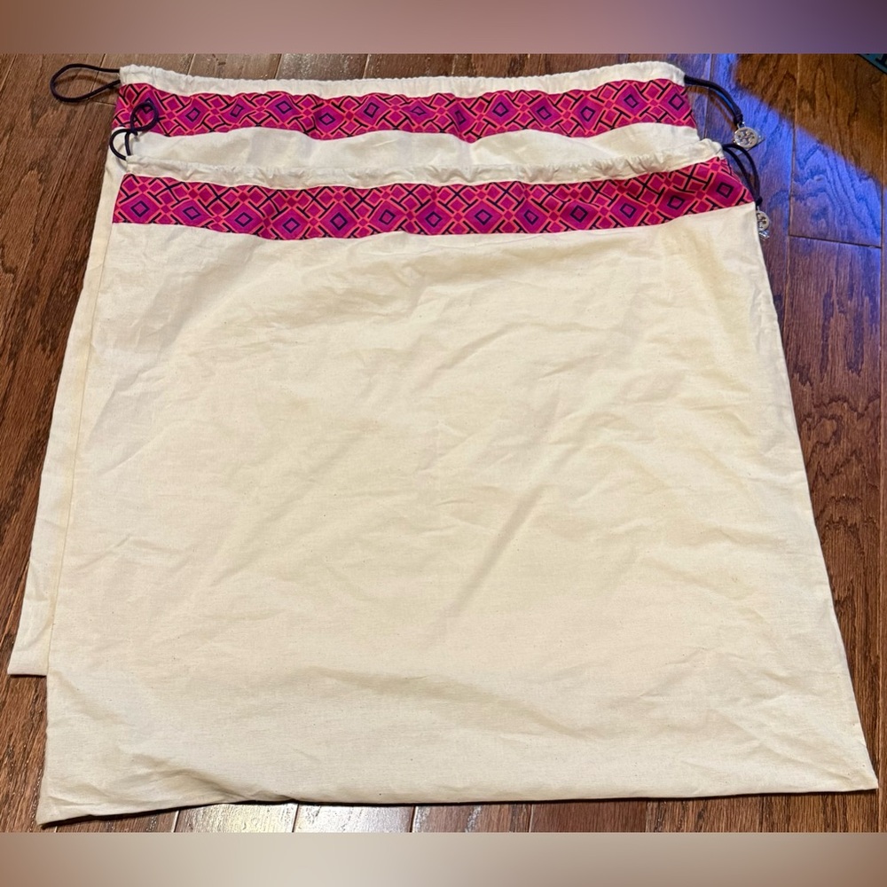 Two Large Tory Burch Dust Bags for Purses, Flawless Condition!